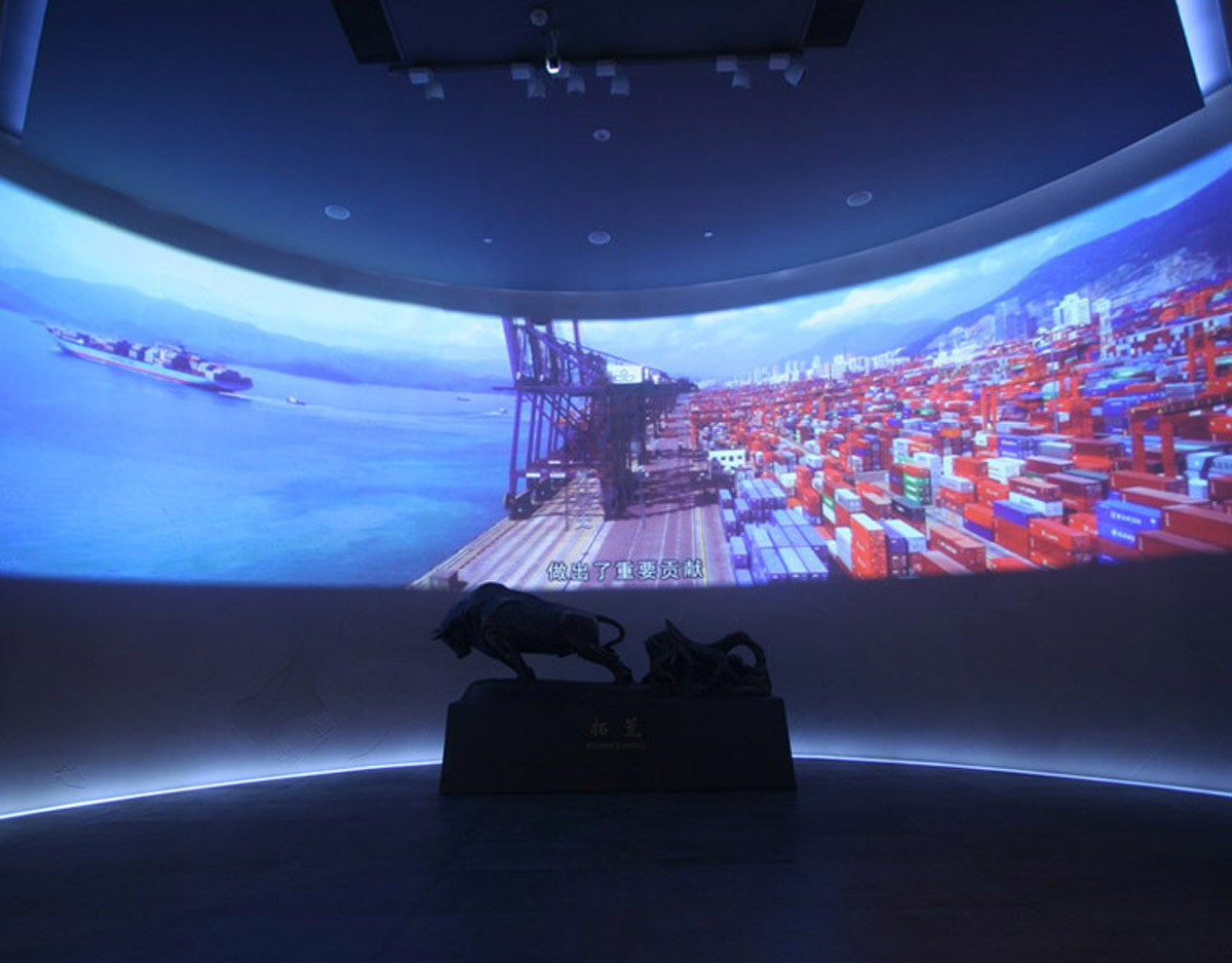 汉阴科普教育环幕VR系统