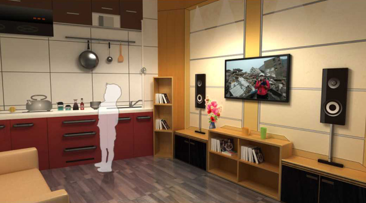 哈尔滨科普教育模拟厨房灭火