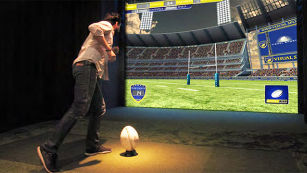 石棉科普教育虚拟英式橄榄球体验
