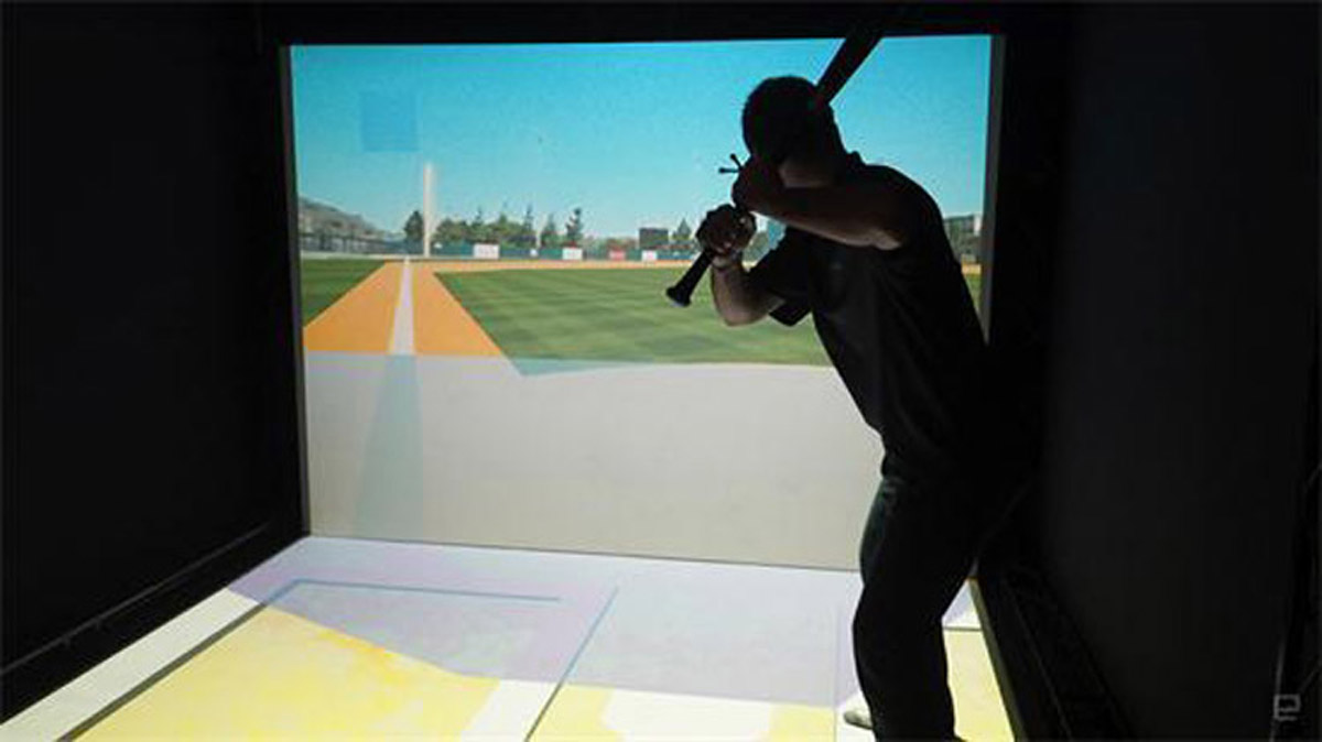 北碚科普教育虚拟棒球投掷体验