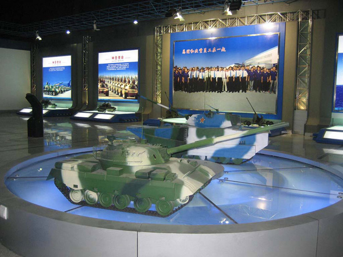 潞城科普教育军事模型