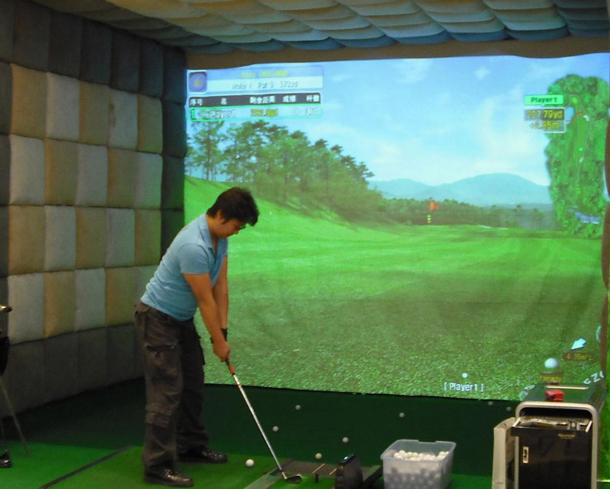 碑林科普教育模拟高尔夫